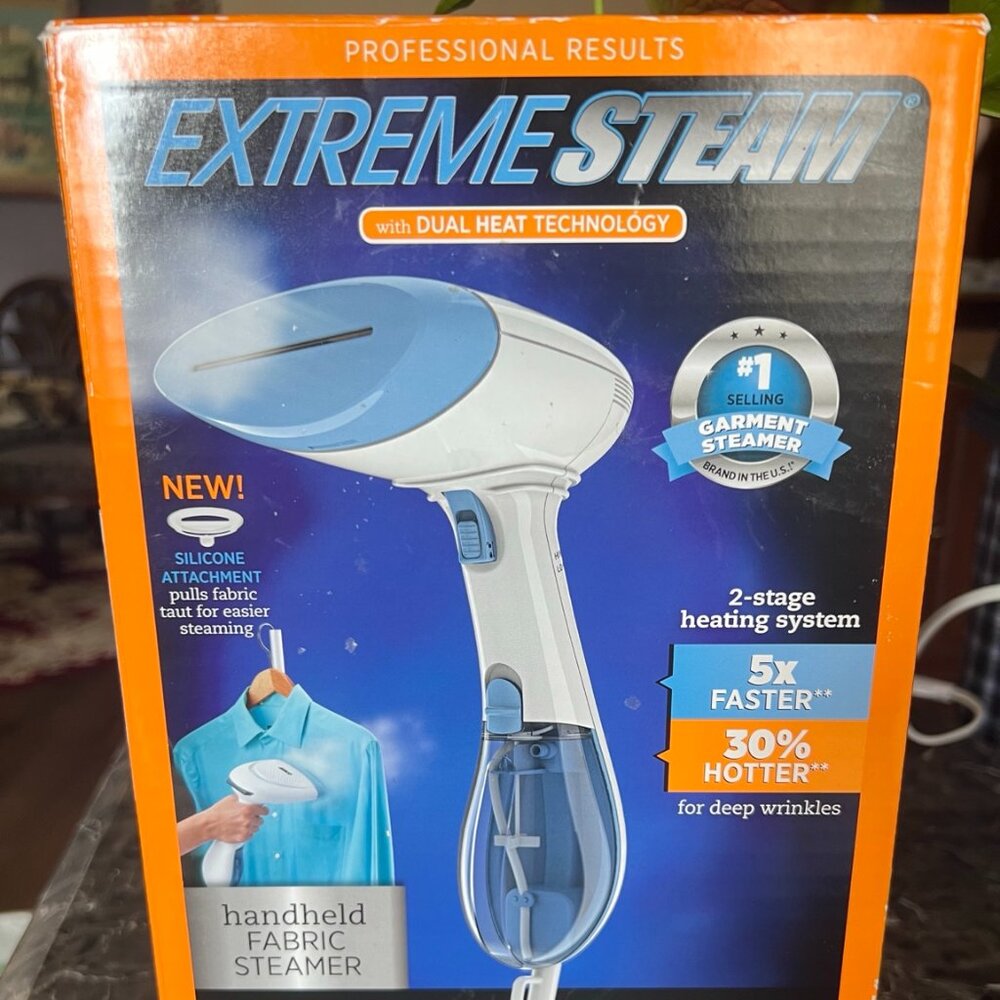 Conair ExtremeSteam Handheld Fabric Steamer – Dual Heat Technology